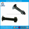 Stock Mushroon Head Black Square Neck Carriage Bolts